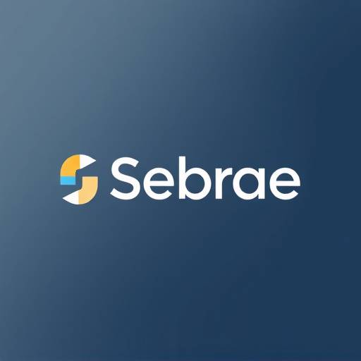 Logo do Sebrae - Serviäo Brasileiro de Apoio às Micro e Pequenas Empresas